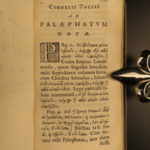 1649 Palaephatus On Incredible Things Greek Mythology Miracles Dragons Elzevier