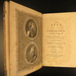 1798 1ed English Life of Catherine II the Great of RUSSIA by Castera HUGE MAP 3v