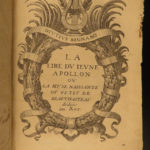 1657 Poetry of Beauchasteau 1ed French Madrigals Christine of Sweden Mythology