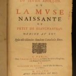 1657 Poetry of Beauchasteau 1ed French Madrigals Christine of Sweden Mythology