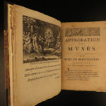 1657 Poetry of Beauchasteau 1ed French Madrigals Christine of Sweden Mythology