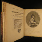 1657 1ed Poetry of Beauchasteau French Madrigals Christine of Sweden Mythology