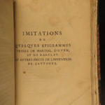 1657 Poetry of Beauchasteau 1ed French Madrigals Christine of Sweden Mythology
