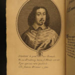 1657 Poetry of Beauchasteau 1ed French Madrigals Christine of Sweden Mythology