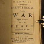 1690 William Temple Netherlands History English Franco-Dutch War Amsterdam 2in1