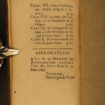 1696 Life of St Cloud 1ed French Monastics Monks Miracles Clodoald Clovis Sueur