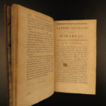 1792 French Revolution 1ed Letters of Mirabeau Love Letters Sophie de Monnier 4v
