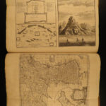 1755 CHINA Travel Guide Illustrated Atlas Japan Tombs Philippines ASIA Salmon