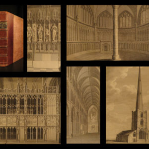 1796 History of Worcester 1st ed England Britain Antiquities Architecture Coins