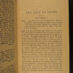 1883 1ed Life of Nephi Son of Lehi MORMON Prophecy LDS Church Mormonism Cannon