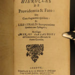 1673 GREEK Hierocles of Alexandria Golden Verses Pythagoras Philosophy Plutarch