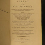 1792 1ed RUSSIA English Ivanovich on Russian Empire Military Catherine Great