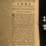 1684 History of VENICE Italy Giovanni Vero Ottoman Empire Turks Venetia Patavii