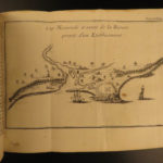 1730 1ed Slavery Voyages of Marchais AFRICA Whydah Maps Labat Sea Monsters 2v