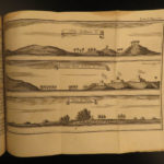 1730 1ed Slavery Voyages of Marchais AFRICA Whydah Maps Labat Sea Monsters 2v