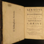 1673 Edward Stillingfleet Bible Sermons on Sufferings Christ Protestant London