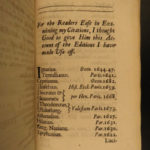 1683 1ed George Hickes Jovian Answer to Samuel Johnson Julian the Apostate ROME