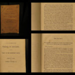 1843 True 1st INDIAN Tribes Lang & Taylor Report on Cherokee Native Americans