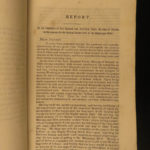 1843 True 1st INDIAN Tribes Lang & Taylor Report on Cherokee Native Americans