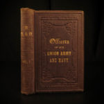 1862 1st ed Officers of Union Army Navy Generals American CIVIL WAR Battles