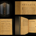 1747 1ed English Condamine Science Voyage Equador South America Amazon Geography