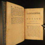 1747 1ed English Condamine Science Voyage Equador South America Amazon Geography