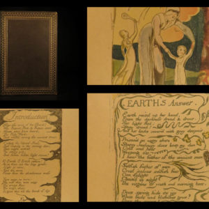 1927 William Blake Songs of Experience British Museum Poetry Color Illustrated