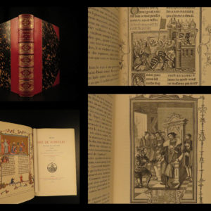 1874 EXQUISITE Saint Louis IX Medieval France Joinville Crusades French Wailly
