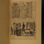 1890 EXQUISITE Saint Martin of Tours Catholic Miracles Illustrated Fine Binding