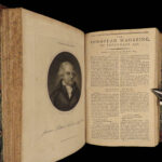 1796 AMERICA Washington Farewell Address Macartney Voyages Tobacco Hindu India