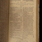 1800 European Magazine | Death of George Washington US Slavery Napoleonic Wars