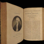 1800 European Magazine | Death of George Washington US Slavery Napoleonic Wars