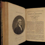 1800 European Magazine | Death of George Washington US Slavery Napoleonic Wars