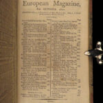 1800 European Magazine | Death of George Washington US Slavery Napoleonic Wars