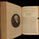 1800 European Magazine | Death of George Washington US Slavery Napoleonic Wars