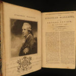 1796 AMERICA Washington Farewell Address Macartney Voyages Tobacco Hindu India