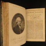 1796 AMERICA Washington Farewell Address Macartney Voyages Tobacco Hindu India