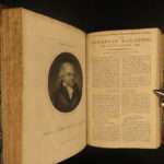 1796 AMERICA Washington Farewell Address Macartney Voyages Tobacco Hindu India