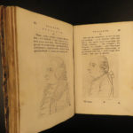 1784 Physiognomy Essays DUTCH Lavater Illustrated Occult Sciences Psychology