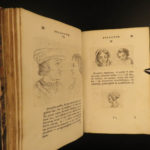 1784 Physiognomy Essays DUTCH Lavater Illustrated Occult Sciences Psychology
