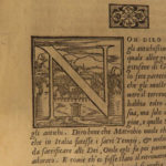 1556 Greco-Roman Mythology1ed Images of the gods Vincenzo Cartari Italian Art