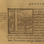 1556 Greco-Roman Mythology1ed Images of the gods Vincenzo Cartari Italian Art
