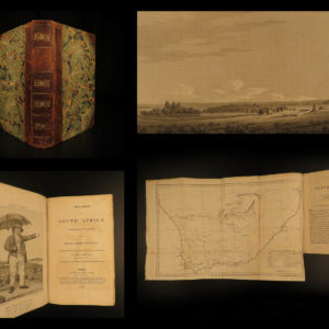 1815 1ed Travels in South Africa Scottish Campbell King Slavery Illustrated MAP