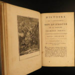 1798 Don Quixote Cervantes Saint-Martin French Illustrated ENDING Controversy 4v