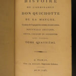 1798 Don Quixote Cervantes Saint-Martin French Illustrated ENDING Controversy 4v