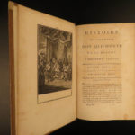 1798 Don Quixote Cervantes Saint-Martin French Illustrated ENDING Controversy 4v