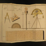 1805 Surveying Method Topography COLOR Map Making Landscaping Construction Lecoy