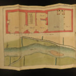 1805 Surveying Method Topography COLOR Map Making Landscaping Construction Lecoy