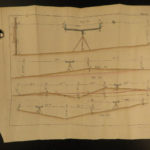 1805 Surveying Method Topography COLOR Map Making Landscaping Construction Lecoy