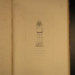 1849 ENORMOUS 1st ed Monumental Brasses English Knights & Bishops Illustrated